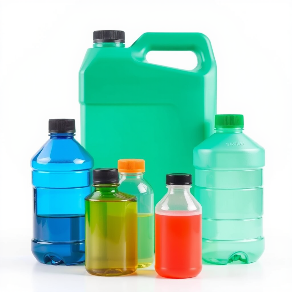 embalagens plásticas para produtos químicos