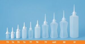 frascos de plástico para farmacêuticos