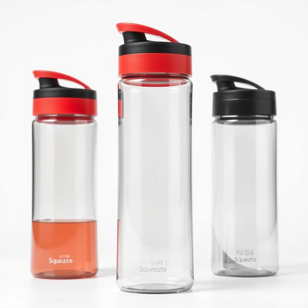 frascos squeeze para cosméticos